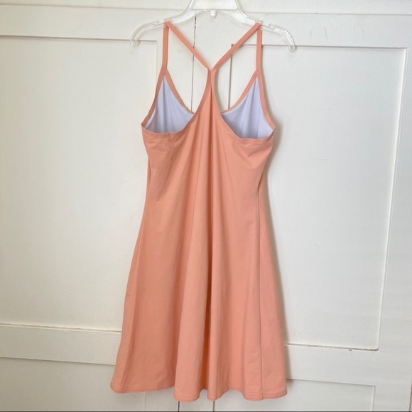 Outdoor Voices Exercise Apricot Pink Dress Medium - Picture 7 of 8